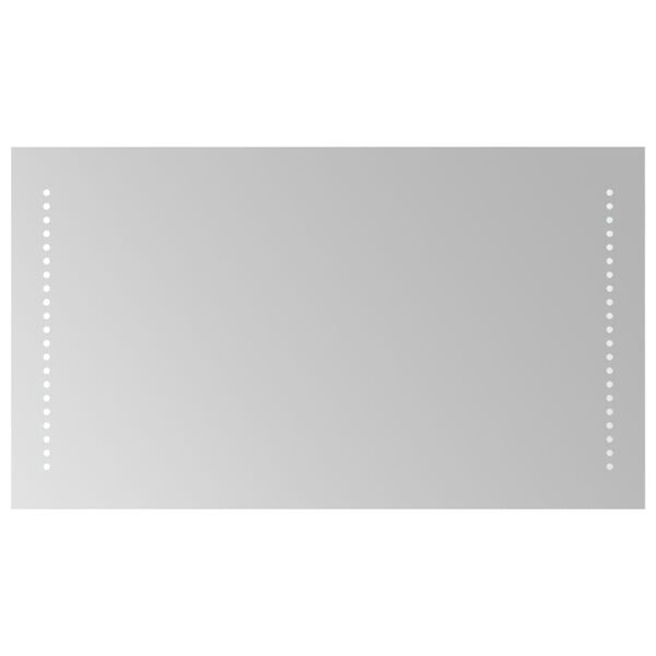 vidaXL Miroir de salle de bain &agrave; LED 40x70 cm