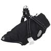 vidaXL Manteau pour chiens avec harnais imperm&eacute;able r&eacute;fl&eacute;chissant L24