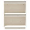 vidaXL Armoire console Blanc 60x34x75 cm Bois de pin solide