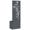 vidaXL &Eacute;cran de confidentialit&eacute; de jardin Anthracite 50 x 140 cm
