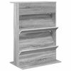 vidaXL &Eacute;tag&egrave;re &agrave; magazines Gris Sonoma 70 x 41 x 96 cm