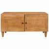 vidaXL Table basse Marron Clair 80 x 50 x 40 cm Bois d'acacia massif