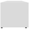 vidaXL Meuble TV Blanc 120x34x30 cm Bois d'ingénierie