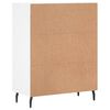 vidaXL Buffet blanc 69,5x34x90 cm bois d'ing&eacute;nierie