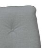 vidaXL fauteuil Gris clair 69 x 74 x 93 cm Tissu Sherpa
