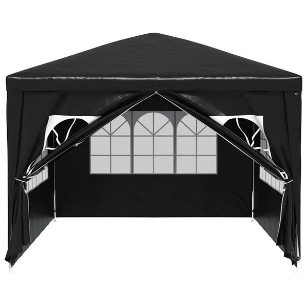 vidaXL Tente de r&eacute;ception 3 x 4 m Anthracite