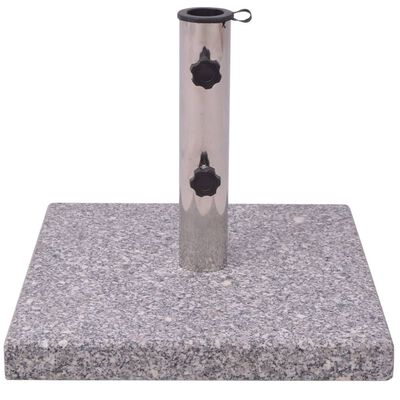 vidaXL Socle de parasol en granite 20 kg