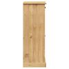 vidaXL Armoire &agrave; chaussures VIGO 60x35x96 cm bois massif de pin