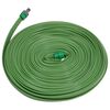 vidaXL Tuyau d'arrosage &agrave; 3 tubes vert 15 m PVC