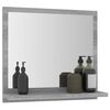 vidaXL Miroir de bain Sonoma gris 40x10,5x37 cm Bois d'ing&eacute;nierie