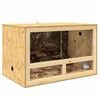 vidaXL Terrarium Marron 80 x 50 x 50 cm OSB