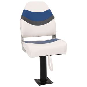 vidaXL Ensemble de si&egrave;ges de bateau pliables lot de 2 dossier haut