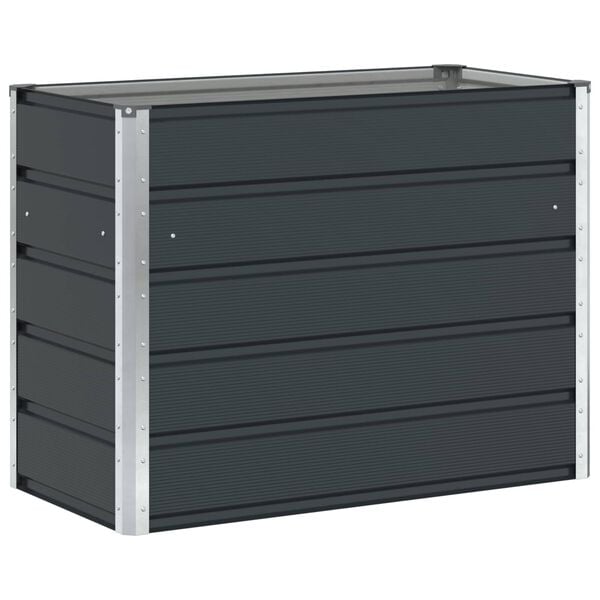 vidaXL Jardini&egrave;re Anthracite 480 x 50 x 45 cm Acier galvanis&eacute;