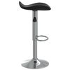 vidaXL Tabouret de bar Noir Acier chromé et cuir artificiel