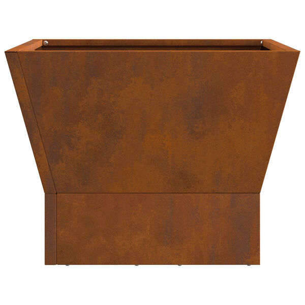 vidaXL Braise Marron 40 x 40 x 35 cm Acier