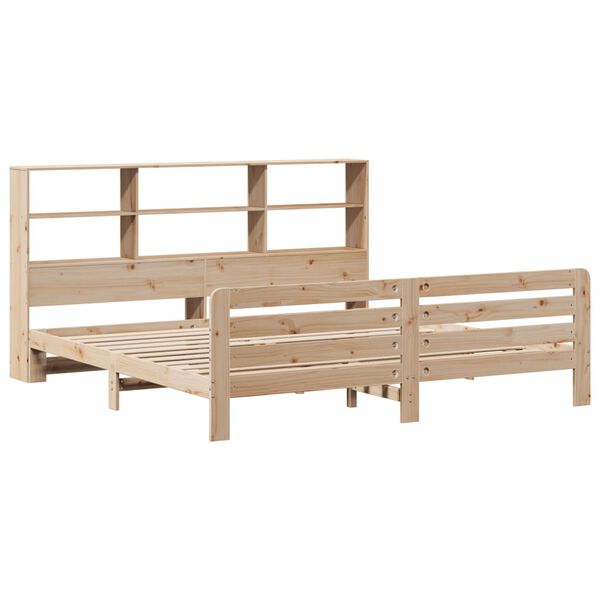 vidaXL Cadre de lit sans matelas 180x200 cm bois massif de pin