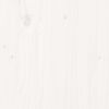 vidaXL Salon de jardin 7 pcs blanc bois de pin massif
