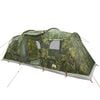 vidaXL Tente de camping tunnel 4 personnes camouflage imperm&eacute;able