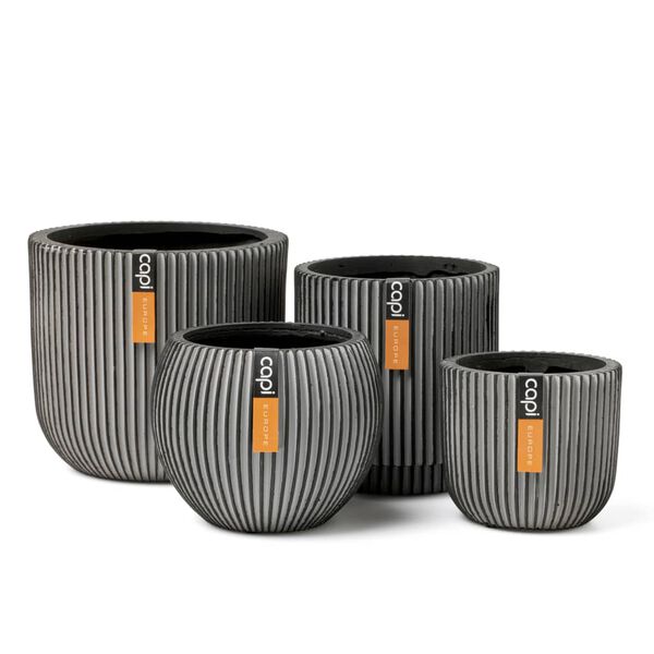 Capi Ensemble de jardini&egrave;re 4 pcs Groove Anthracite