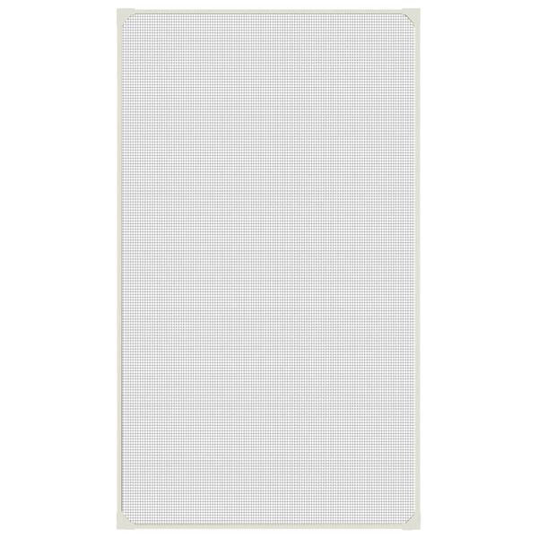 vidaXL Moustiquaire magnétique pour fenêtres blanc 80x140 cm