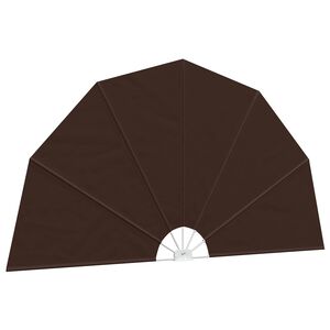 vidaXL &Eacute;cran de confidentialit&eacute; pour balcon &Oslash; 320 cm Polyester Marron