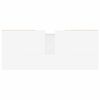 vidaXL Armoire de salle de bain blanc brillant 80x33x60 cm