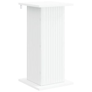 vidaXL Support de Plante Blanc 30,5 x 30 x 60,5 cm Bois d'ing&eacute;nierie