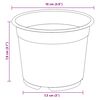 vidaXL Pot &agrave; fleurs 50 pcs C&eacute;ramique &Oslash; 15 x 12,5 cm Plastique