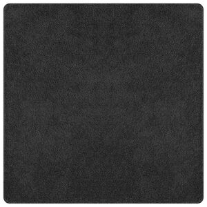 vidaXL Tapis Shaggy Anti-d&eacute;rapant Gris fonc&eacute; 200 x 200 cm PP