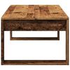 vidaXL Table basse vieux bois 102x50x35 cm bois d'ing&eacute;nierie