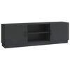 vidaXL Meuble TV Noir 150 x 31 x 47 cm Bois d'ing&eacute;nierie