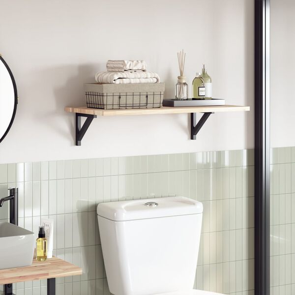 vidaXL Dessus de table 80x40x2 cm rectangulaire bois massif d'acacia