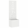 vidaXL &Eacute;cran de confidentialit&eacute; de jardin Fretwork Blanc 50 x 150 cm