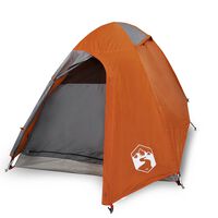 vidaXL Tente de camping 2 personnes 254x135x112 cm taffetas 185T