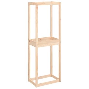 vidaXL Porte-pneus 63x40x180 cm Bois de pin massif
