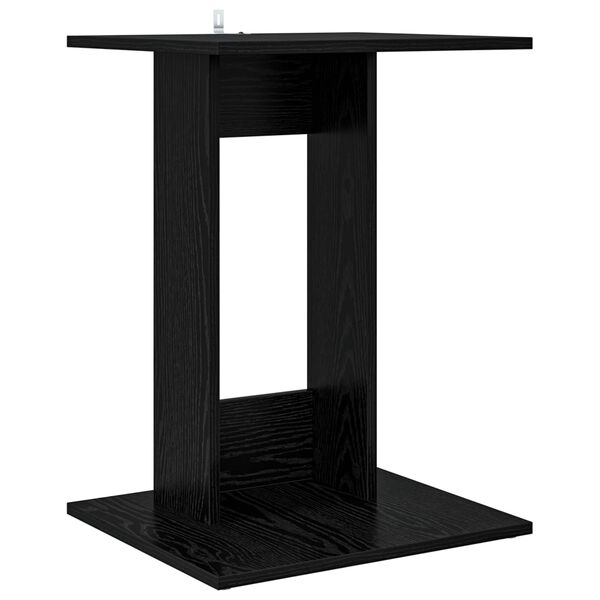 vidaXL Table d'appoint Ch&ecirc;ne noir 45 x 40 x 62,5 cm Bois d'ing&eacute;nierie