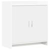 vidaXL Buffet Blanc 72 x 36 x 80 cm Bois d'ing&eacute;nierie