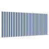 vidaXL Auvent R&eacute;tractable Bleu et Blanc 350 x 250 cm
