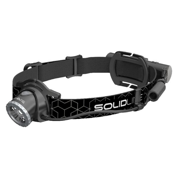 SOLIDLINE Lampe frontale &agrave; LED rechargeable SH6R 600 lm Lumi&egrave;re rouge