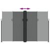 vidaXL Auvent lat&eacute;ral r&eacute;tractable anthracite 220x1000 cm