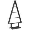 vidaXL Arbre de No&euml;l en m&eacute;tal Noir 60 cm Acier