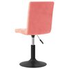 vidaXL Tabouret de bar Rose Velours