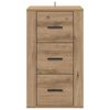 vidaXL Buffet Ch&ecirc;ne artisanal 40 x 33 x 70 cm Bois d'ing&eacute;nierie