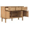 vidaXL Buffet OTTA 114x43x73,5 cm Bois massif de pin
