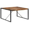 vidaXL Table &agrave; manger 140x140x75 cm bois massif