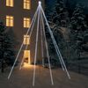 vidaXL Sapin de Noël à LED Int/Extérieur 1300 LED blanc froid 8 m