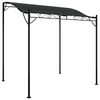 vidaXL Auvent anthracite 2x2,3 m 180 g/m&sup2; tissu et acier