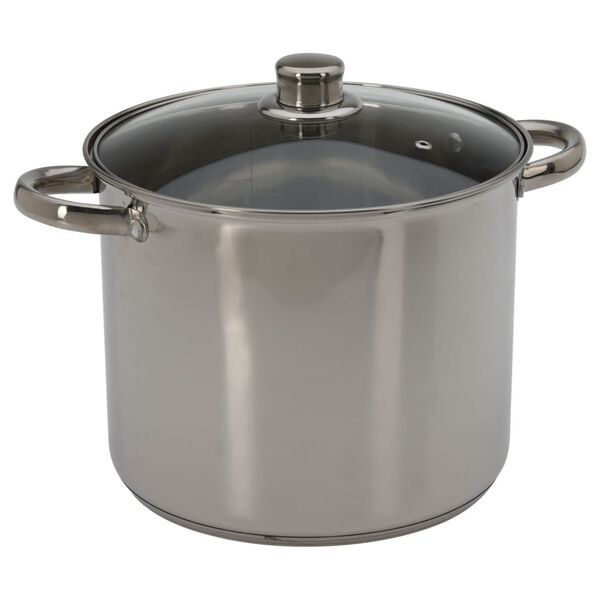 Excellent Houseware Casserole avec couvercle 9 L Acier inoxydable