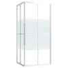 vidaXL Cabine de douche ESG 90x70x180 cm
