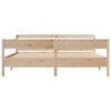 vidaXL Cadre de lit sans matelas 180x200 cm bois massif de pin